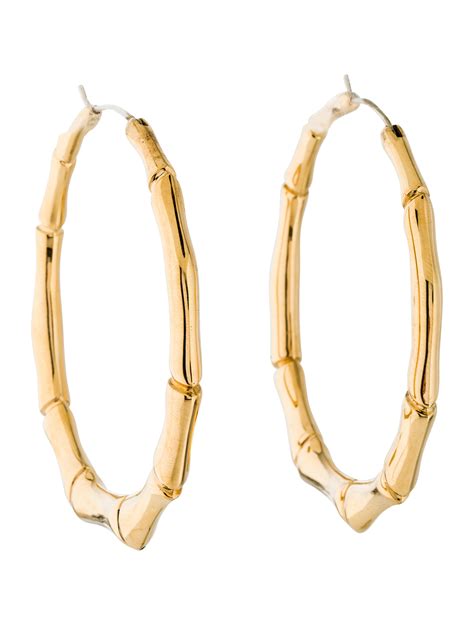 Gucci bamboo earrings